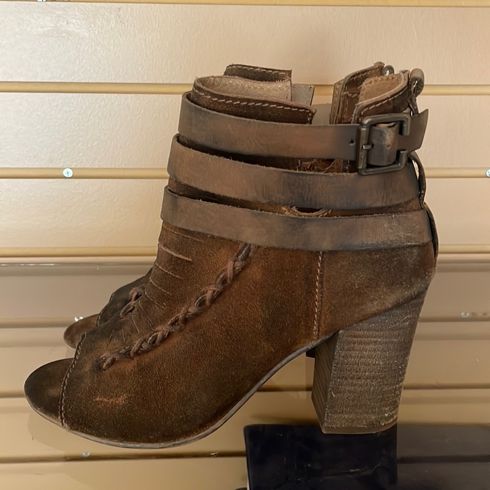 Diba True. Open Toe Booties - image 1